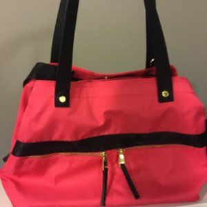 Steve Madden Pink Overnight or Gym Bag
